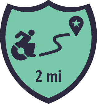 Explorer badge, level 2